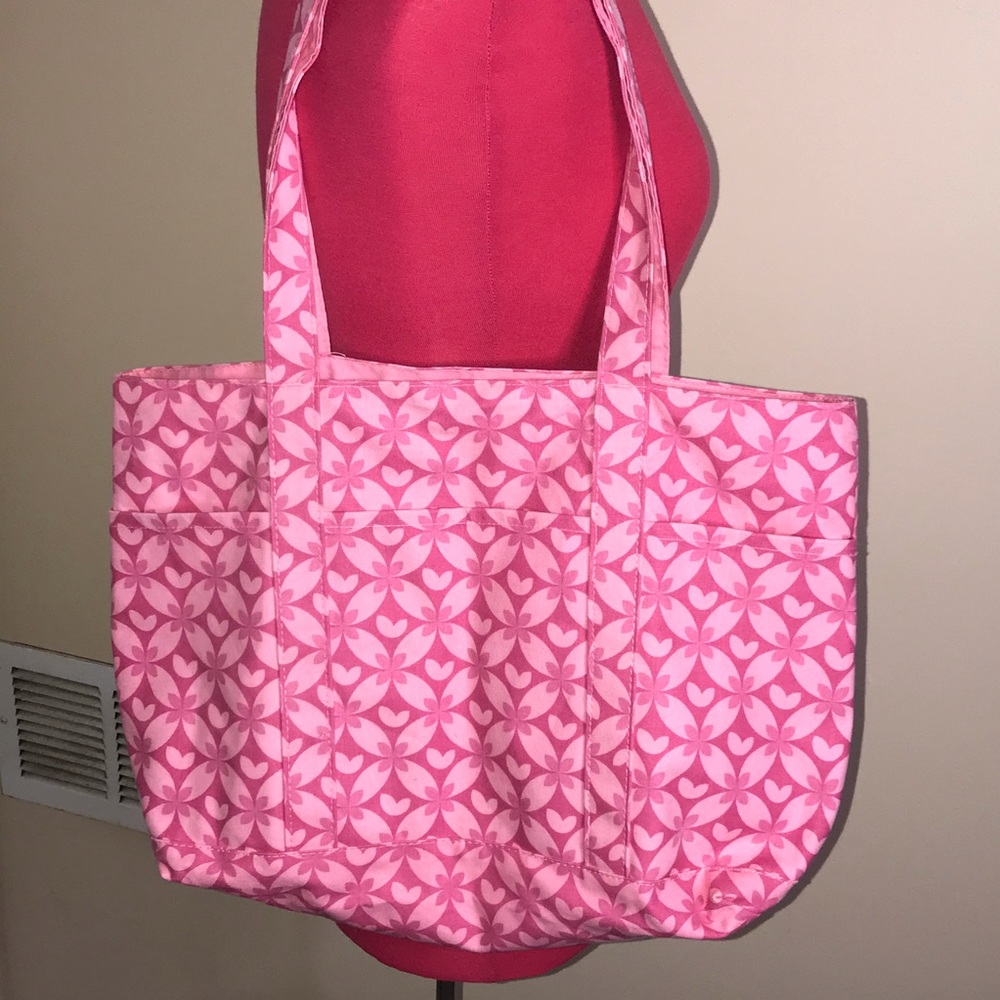 Pretty Pink Tote Bag π - Picture 1 of 12